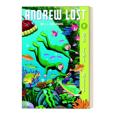 英文原版 On the Reef Andrew Lost #7 安德鲁不见了系列7 英文版 进口英语原版书籍