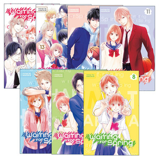 英文原版 Waiting For Spring 守望春天的我们系列8-14册 同名土屋太凤主演日剧校园漫画 ANASHIN 讲谈社 英文版 进口英语原版书籍