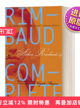 英文原版 Rimbaud Complete Modern Library Classics 兰波全集 兰登书屋现代图书馆经典系列 英文版 进口英语原版书籍