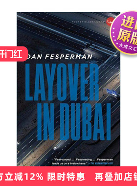 英文原版 Layover in Dubai 在迪拜停留 惊悚犯罪小说 Dan Fesperman 英文版 进口英语原版书籍