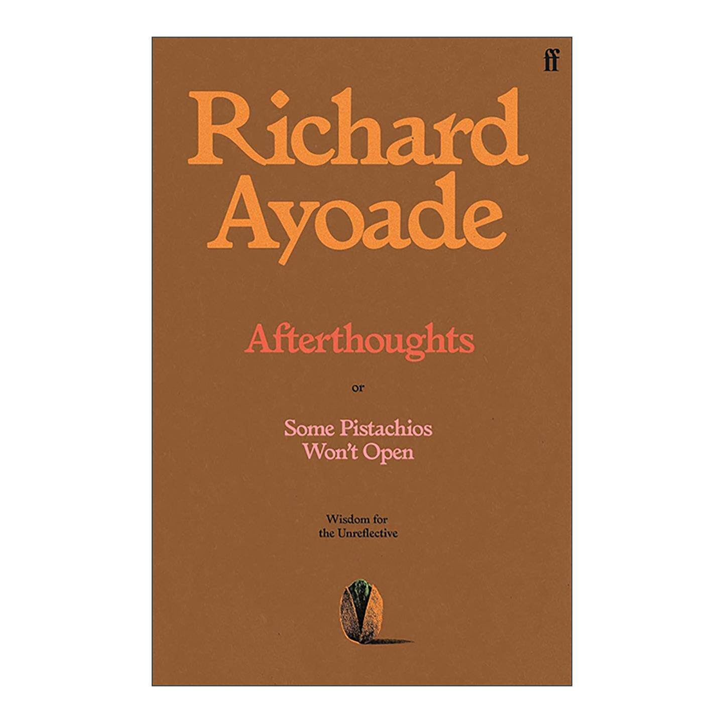英文原版 Afterthoughts 事后思想 理查德·阿尤阿德新作 随笔思想集 精装 英文版 进口英语原版书籍