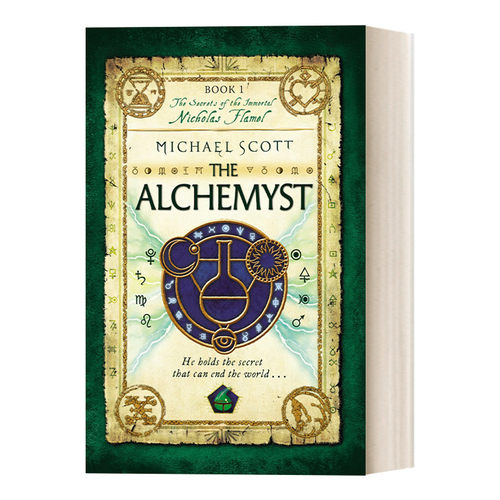 英文原版 The Alchemyst 不死炼金术师1 永生的尼古拉·弗莱梅的秘密 英文版 进口英语原版书籍