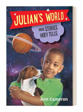 英文原版 More Stories Huey Tells Julian's World 朱利安的世界系列 休伊讲的更多故事 兰登经典儿童文学 章节桥梁书 Lis Toft