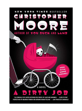 英文原版 A Dirty Job 脱线死神的鬼差事 死神系列 2006年鹅毛笔奖 大众小说 英文版 进口英语原版书籍