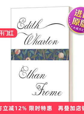 英文原版小说 Ethan Frome Vintage Classics 伊登 弗洛姆 Edith Wharton艾迪斯 沃尔顿 英文版 进口英语原版书籍