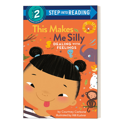 英文原版 Step into Reading 2 This Makes Me Silly Dealing with Feelings 学会处理情绪 这样会让我很傻 英文版 进口英语书籍
