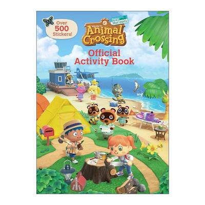 英文原版 Animal Crossing New Horizons Official Activity Book Nintendo 集合啦 进口英语原版书籍