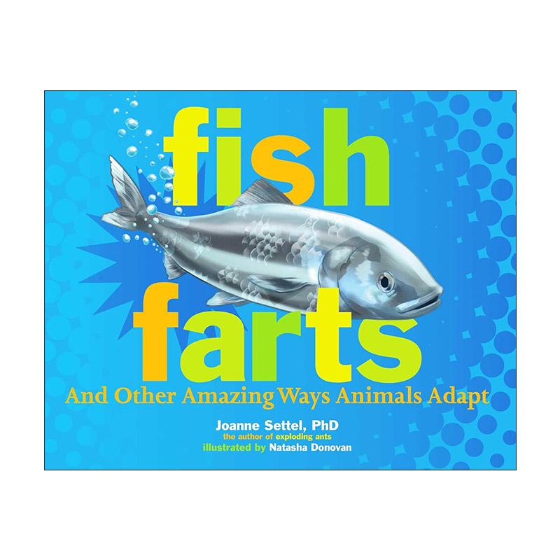 英文原版 Fish Farts 鱼会放屁 精装科普绘本 英文版 进口英语原版书籍