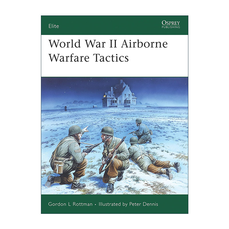 英文原版 World War II Airborne Warfare Tactics 二战空降战术 军事精锐系列 英文版 进口英语原版书籍
