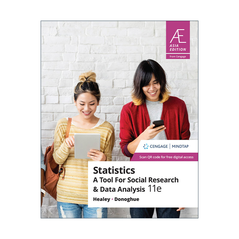 英文原版 Statistics A Tool For Social Research and Data Analysis 统计 社会研究方法 第11版 英文版 进口英语原版书籍