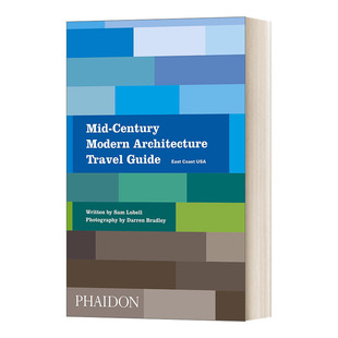 英文版 书籍 Modern Guide 中世纪现代建筑旅游指南 Travel Century Architecture 进口英语原版 英文原版 美国东海岸 Mid