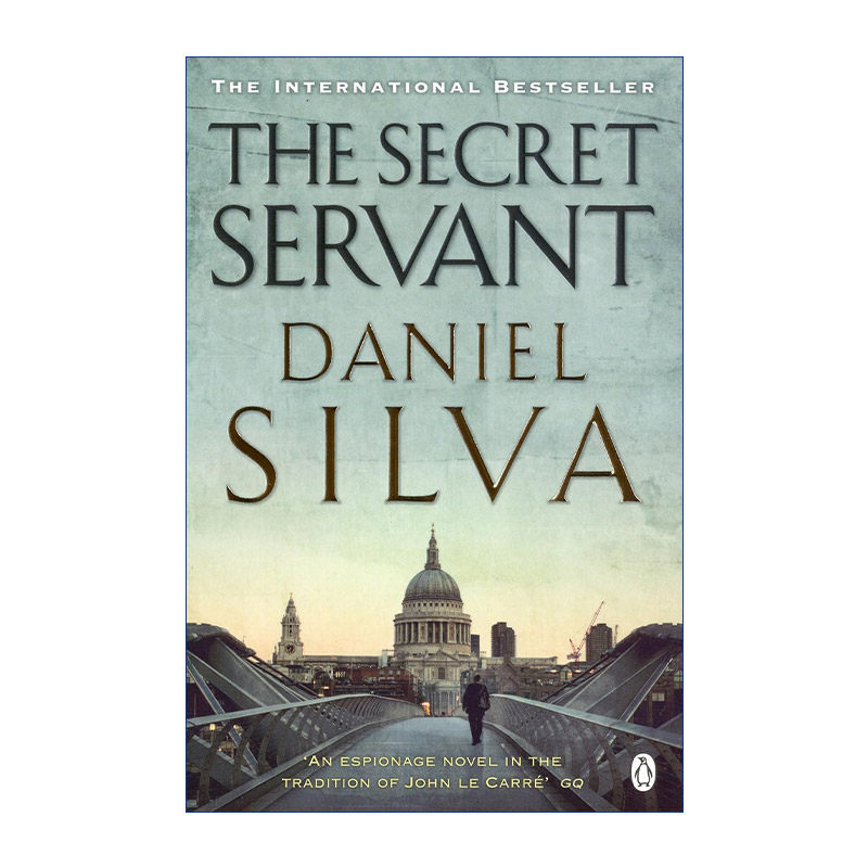 英文原版 The Secret Servant 秘密仆人 Daniel Silva畅销小说 英文版 进口英语原版书籍