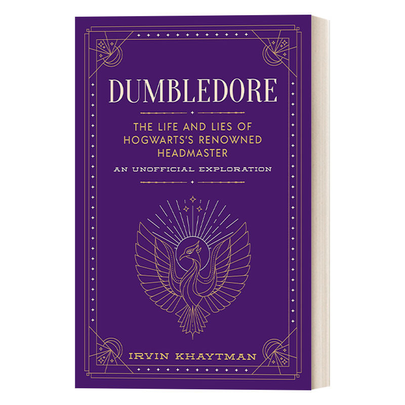 英文原版 dumbledore the life and lies of hogwartss renowned
