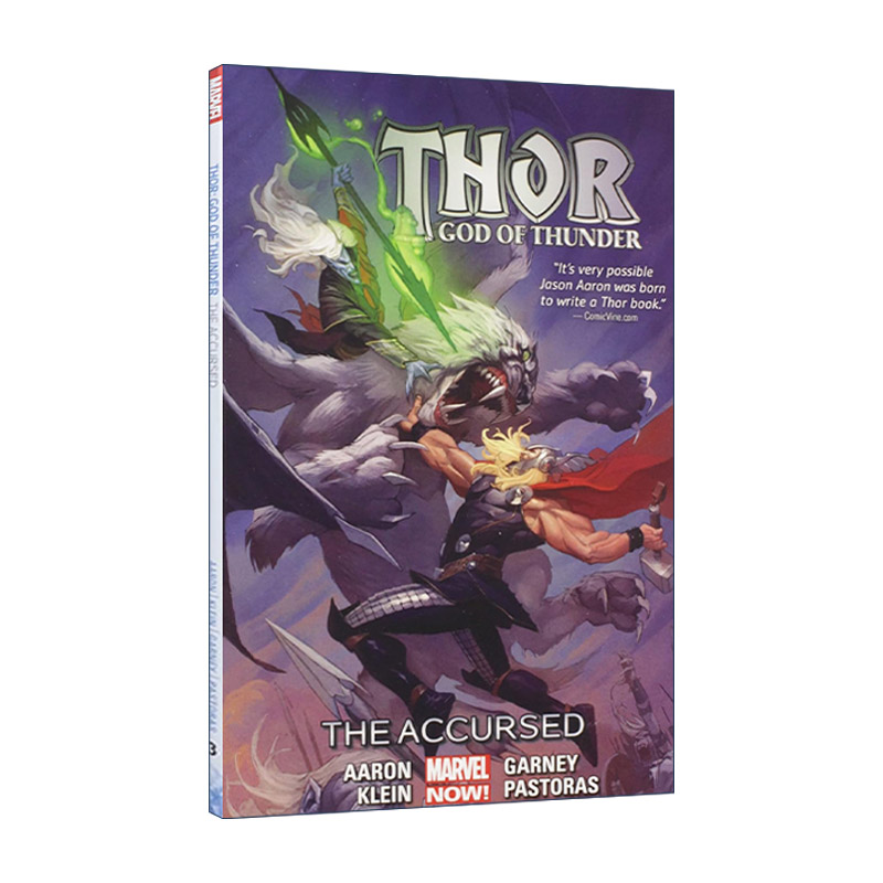 英文原版 Thor God of Thunder Vol.3 The Accursed 雷神3 被诅咒者 漫威漫画 Jason Aaron 英文版 进口英语原版书籍