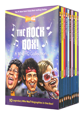 英文原版 The Rock Box A Who HQ Collection 石头盒子 10册盒装收藏版 英文版 进口英语原版书籍儿童图书