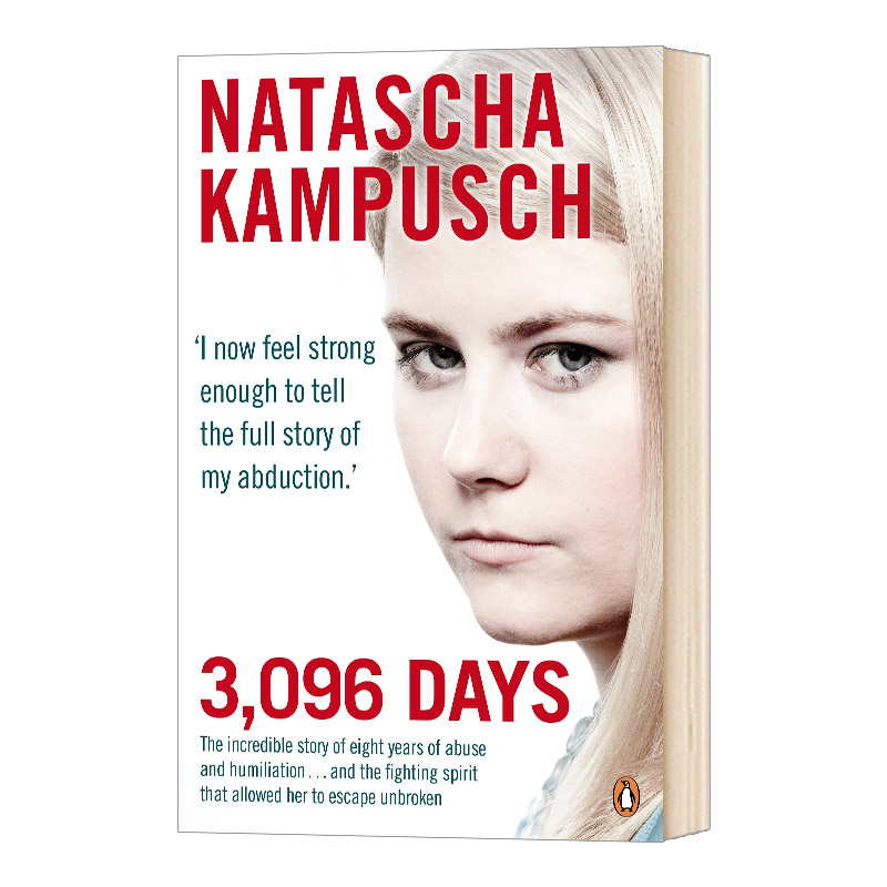 英文原版 3096 Days 3096天 囚室少女娜塔莎 Natascha Kampusch 英文版 进口英语书籍