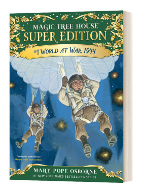 英文原版 World at War  1944 Magic Tree House Super Edition 神奇树屋超级系列 第二次世界大战 英文版 进口英语原版书籍