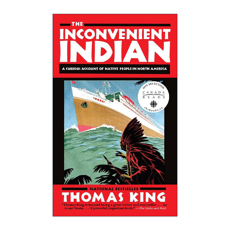 英文原版 The Inconvenient Indian 不方便的印第安人 北美原住民的奇特记述 历史 英文版 进口英语原版书籍