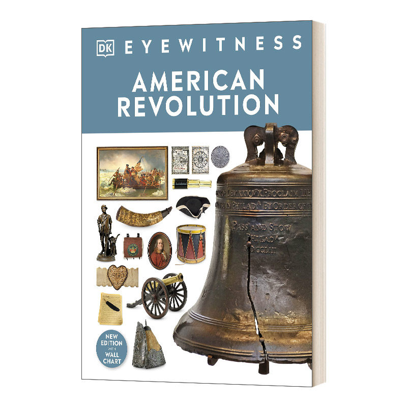 英文原版 eyewitness american revolution 目击者系列 美国革命 精装