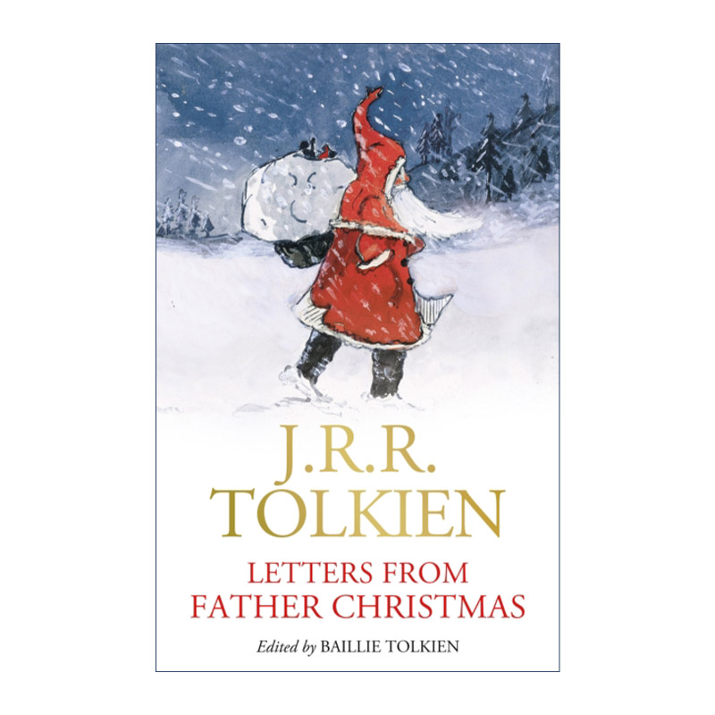 英文原版 Letters From Father Christmas 圣诞老人的来信 精装 托尔金 英文版 进口英语原版书籍