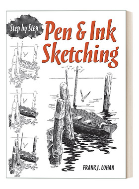 英文原版 Pen and Ink Sketching 钢笔和水墨素描 英文版 进口英语原版书籍