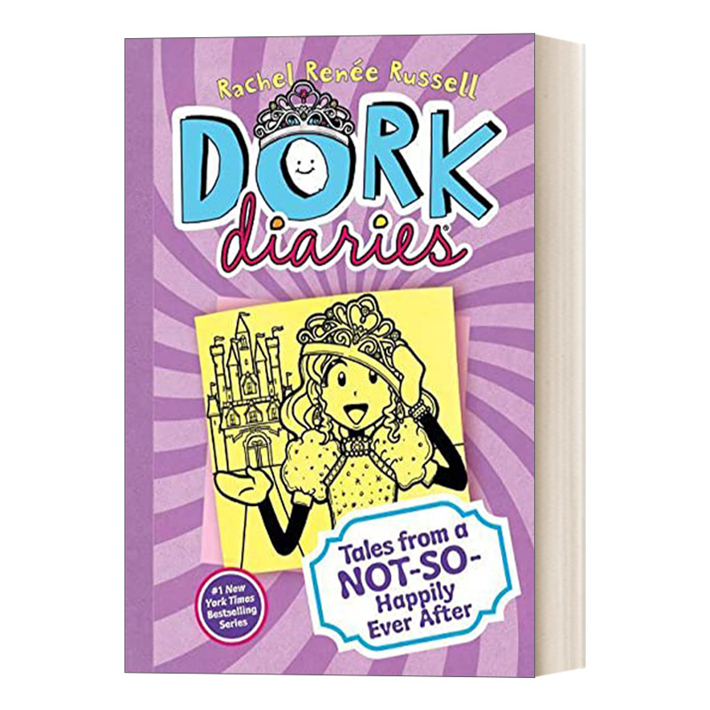英文原版 Dork Diaries 8 Tales from a Not-So-Happily Ever After 怪诞少女日记8 精装 英文版 进口英语原版书籍