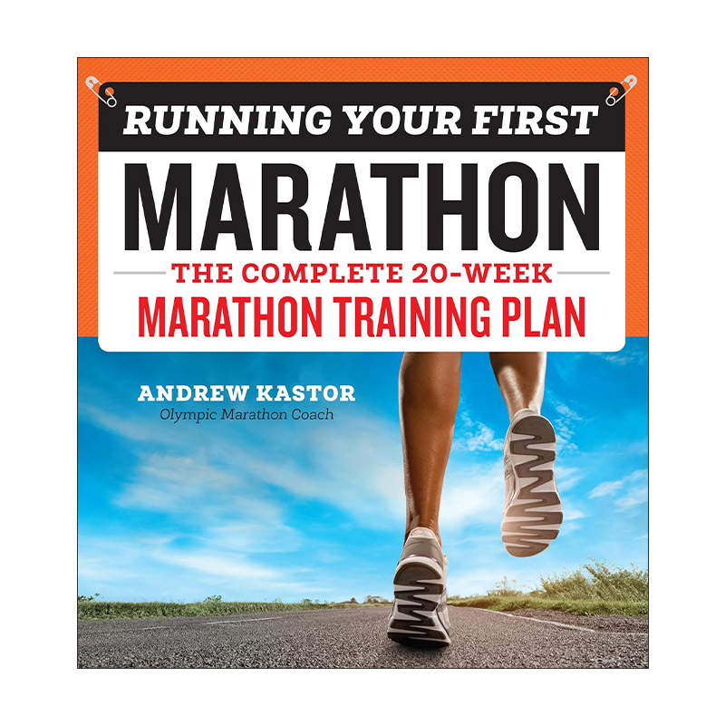 英文原版 Running Your First Marathon 第一次跑马拉松 20周马拉松完整训练计划 跑步指南 英文版 进口英语原版书籍