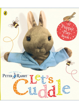 英文原版绘本 Peter Rabbit Let's Cuddle 彼得兔我们来拥抱吧 儿童趣味指偶书 英文版 进口英语原版书籍
