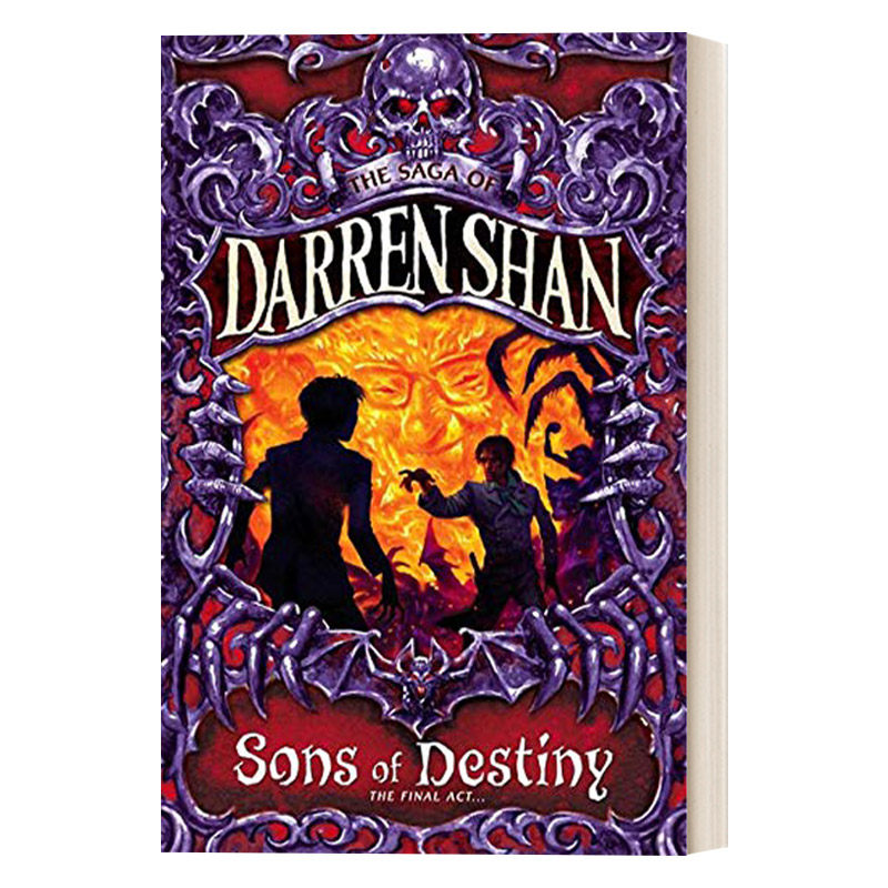 英文原版 The Saga of Darren Shan 12 — Sons of Destiny 向达伦大冒险12 命运之子 英文版 进口英语原版书籍