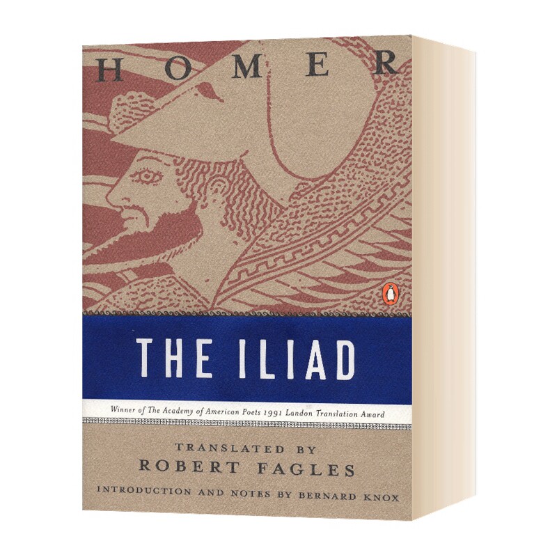 英文原版 The Iliad 伊利亚特 经典豪华版 毛边本 文学与诗歌 英文版图片