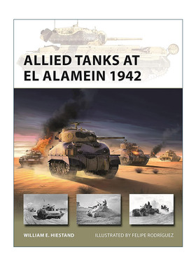英文原版 Allied Tanks at El Alamein 1942 阿拉曼战役中的盟军坦克 先锋武器系列 英文版 进口英语原版书籍