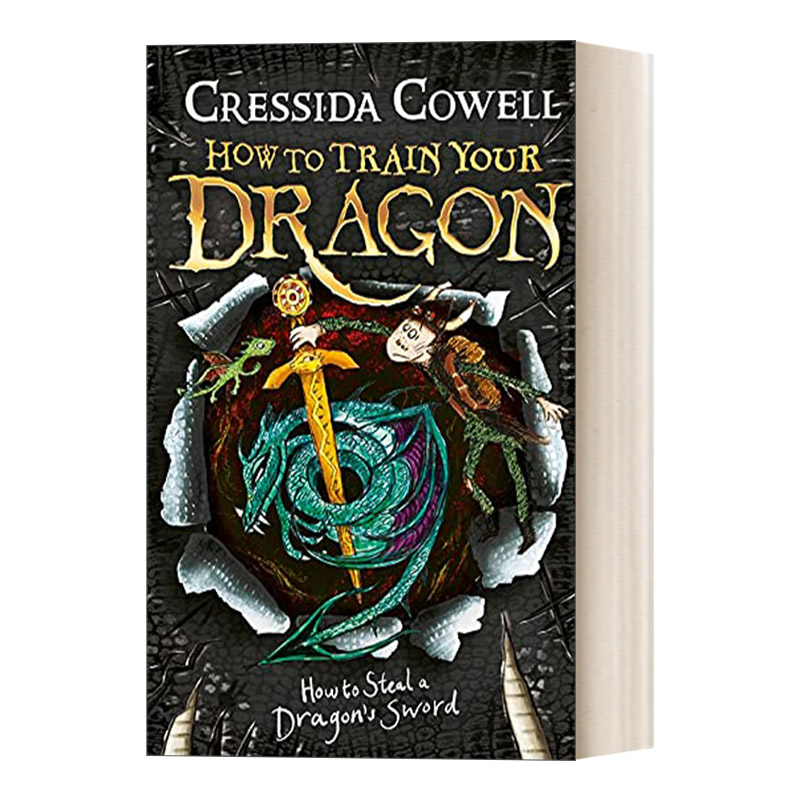 英文原版 How to Train Your Dragon How to Steal a Dragon's Sword驯龙高手9如何去偷龙的剑英文版进口英语原版书籍