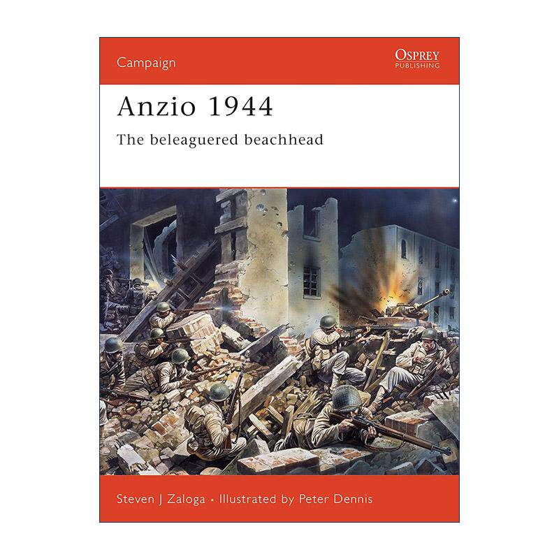 英文原版 Anzio 1944 二战安齐奥战役 战争历史系列 英文版 进口英语原版书籍