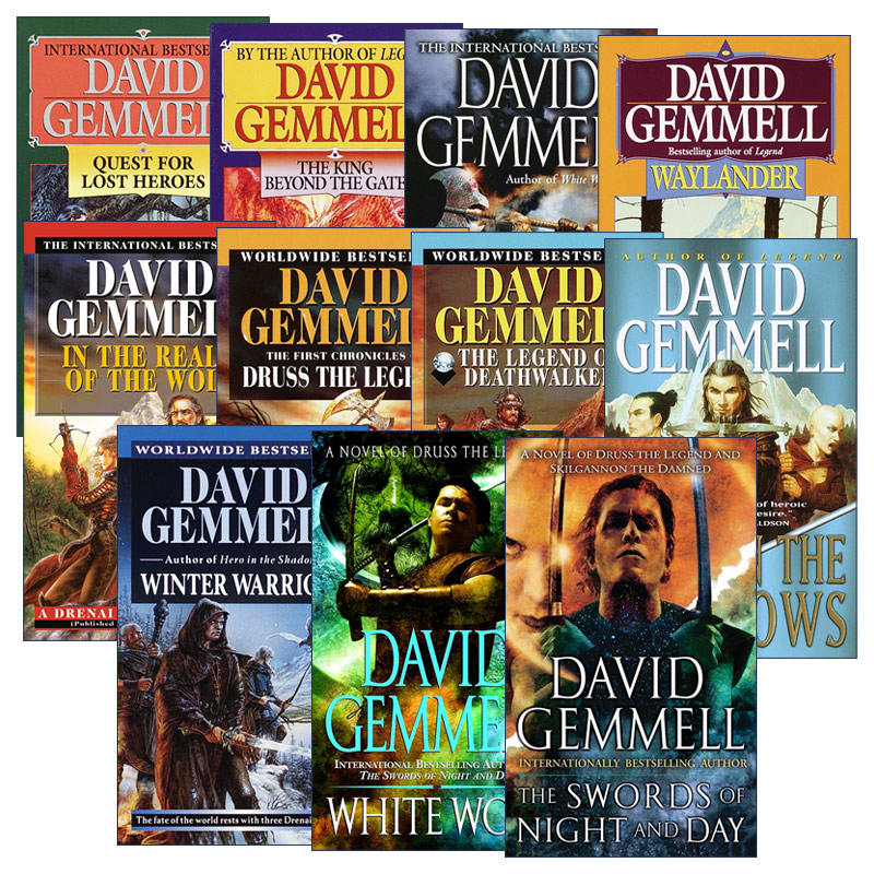 英文原版 Drenai Saga Series 德萊尼傳奇系列11冊(cè) David Gemmell 奇幻動(dòng)作冒險(xiǎn)小說(shuō) 英文版 進(jìn)口英語(yǔ)原版書(shū)籍