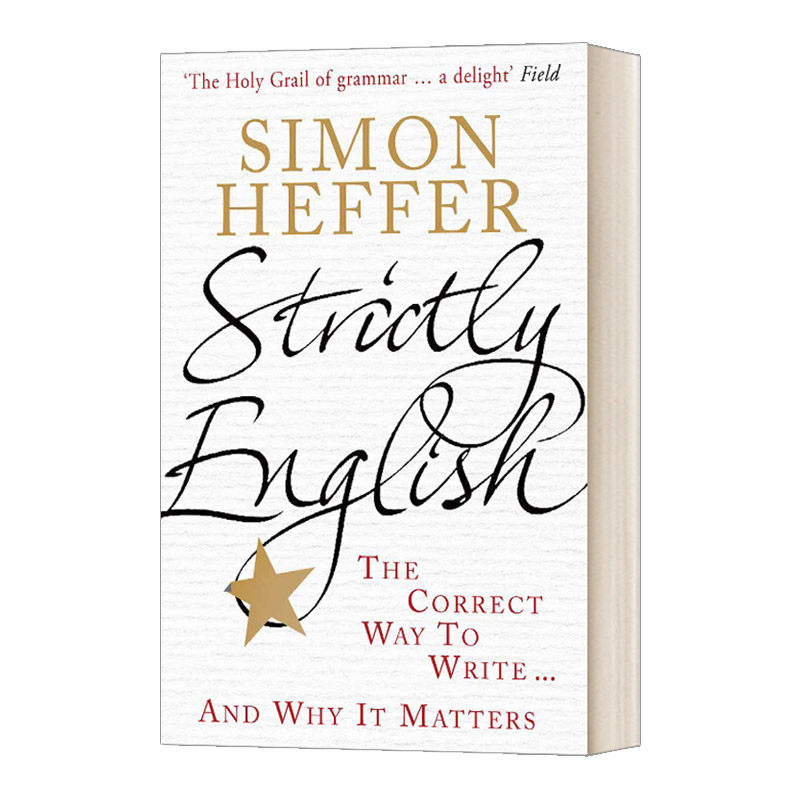 英文原版 Strictly English 严格的英语 正确的写作方式及重要性 英文版 进口英语原版书籍
