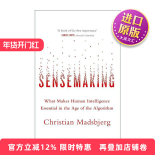 英文原版 Sensemaking 意会 算法时代的人文力量 英文版 进口英语原版书籍
