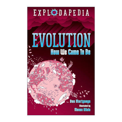 英文原版 Explodapedia: Evolution 爆炸科普系列 生物进化的故事 英文版 进口英语原版书籍