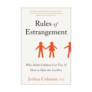 英文版 书籍 Estrangement 关系及如何解决 Joshua 为何成年子女要切断与其父母 疏离规则 进口英语原版 英文原版 Coleman Rules