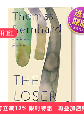 英文原版小说 The Loser 失败者 托马斯·伯恩哈德 英文版 进口英语原版书籍