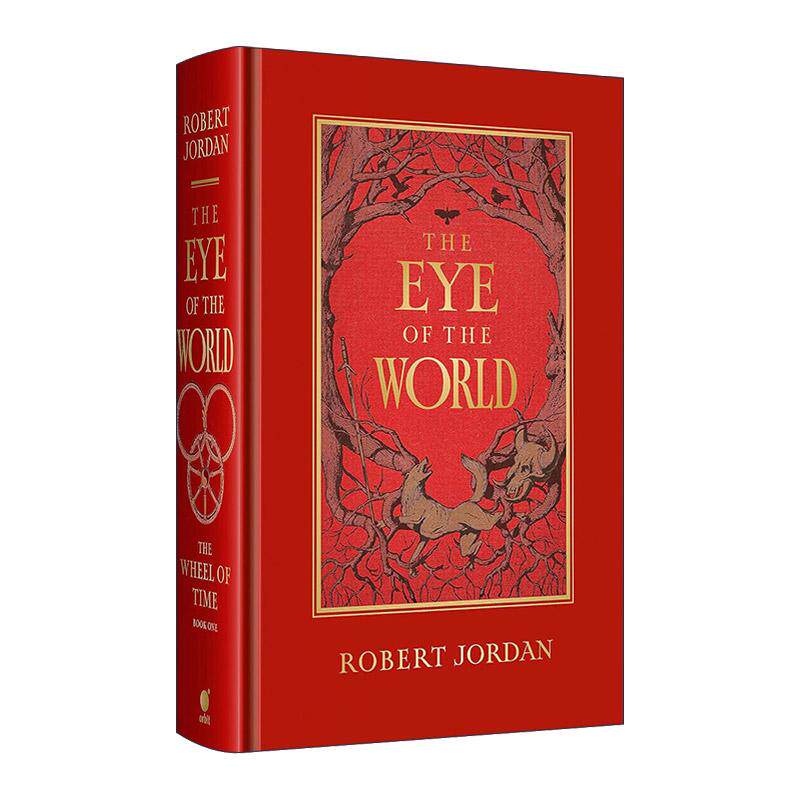英文原版 The Eye of The World 世界之眼 时光之轮1 刷金皮革版精装 英文版 进口英语原版书籍