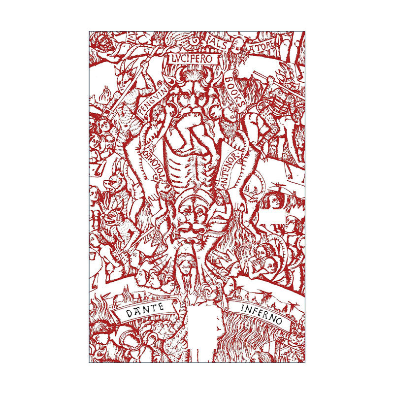 英文原版 Inferno 但丁神曲 地狱篇 双语版 含插画及注释 英文版 进口英语原版书籍