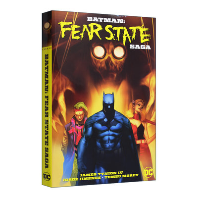 英文原版小说 Batman 2016 Fear State Saga 蝙蝠侠大事件恐惧之国收藏版 DC漫画 精装 英文版 进口英语原版书籍