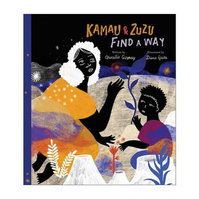 英文原版 Kamau and ZuZu Find a Way 卡莫和祖祖的出路 Bookstagang优秀儿童绘本 非裔侨民故事 意大利插画师Diana Ejaita 精装