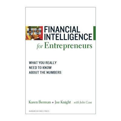 英文原版 Financial Intelligence for Entrepreneurs 企业家的财务智慧 哈佛商业评论 Karen Berman 英文版 进口英语原版书籍
