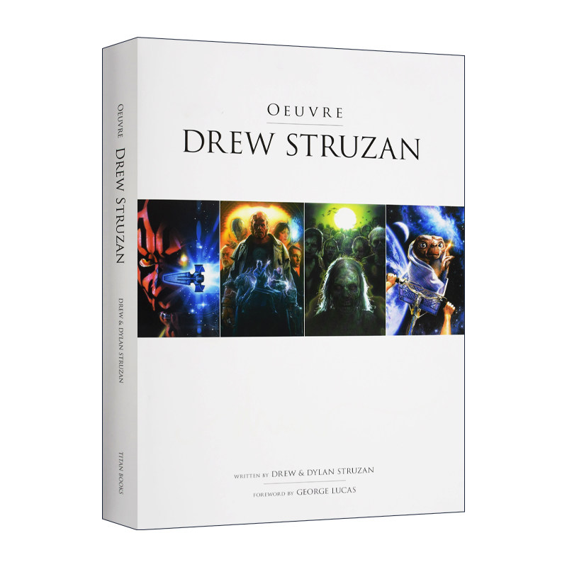 英文原版 Drew Struzan Oeuvre 海报封面艺术家德鲁·斯特赞作品集 精装 英文版 进口英语原版书籍