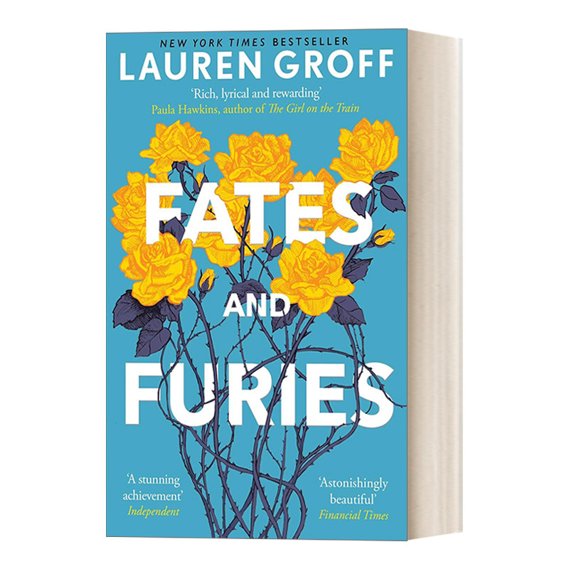 英文原版小说 Fates and Furies 命运与狂怒 劳伦·格罗夫暗黑婚姻文学 美国国家图书奖决选 英文版 进口英语原版书籍
