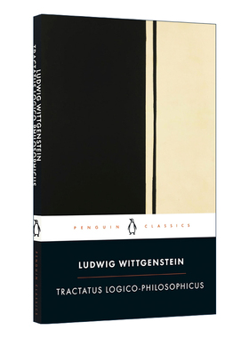 英文原版 Tractatus Logico-Philosophicus 逻辑哲学论 维特根斯坦 企鹅黑经典 英文版 进口英语原版书籍