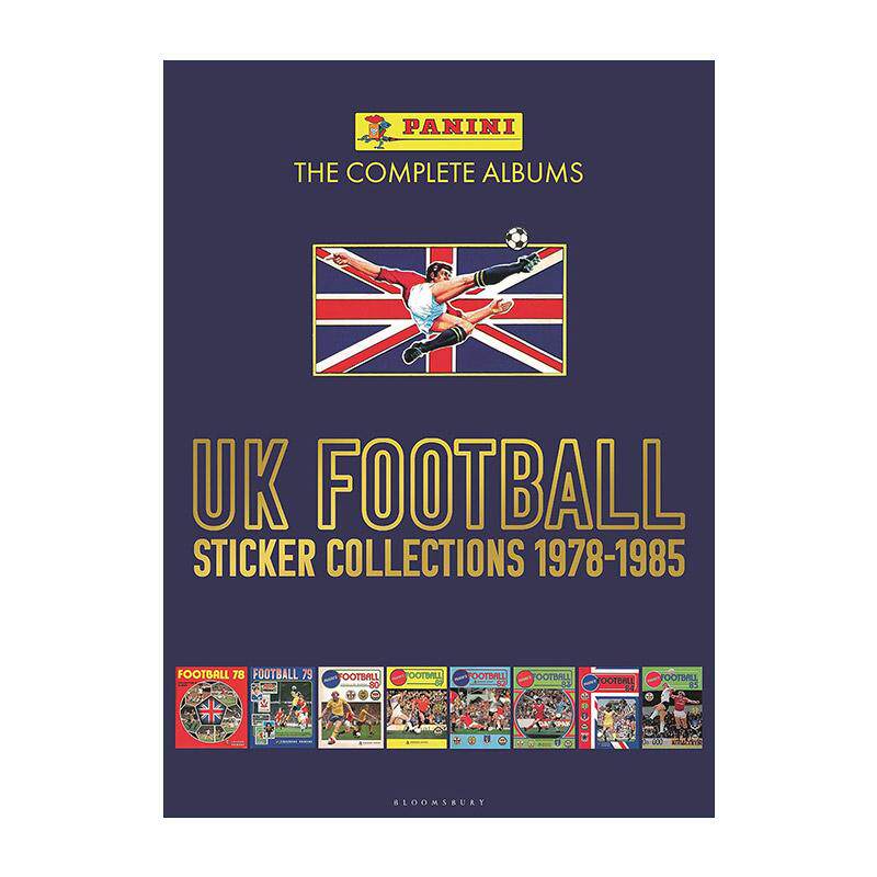 英文原版 Panini UK Football Sticker Collections 1978-1985 帕尼尼足球贴纸收藏 英国足球1978-1985系列 进口英语原版书籍