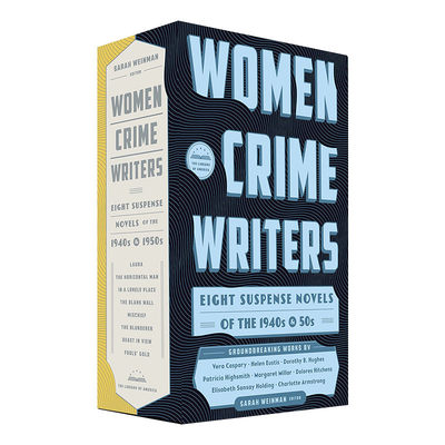 英文原版Women Crime Writers Eight Suspense Novels of the 1940s & 50s LOA Boxed Set侦探作家20世纪40年代和50年代的悬疑小说