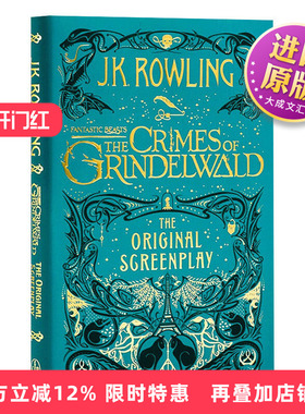 英文原版 Fantastic Beasts The Crimes of Grindelwald 神奇动物在哪里2 格林德沃之罪 电影原著剧本小说 精装 英文版 进口书籍